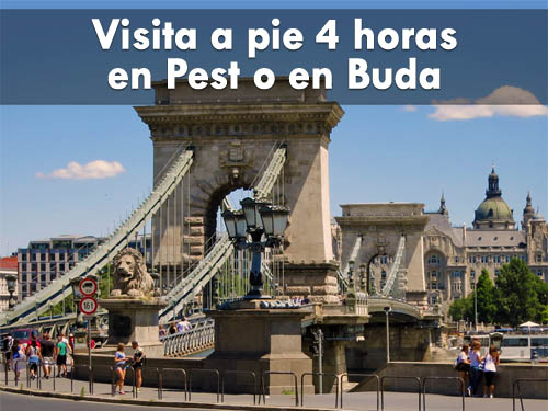 Walking tour (4 hours) in Pest or in Buda